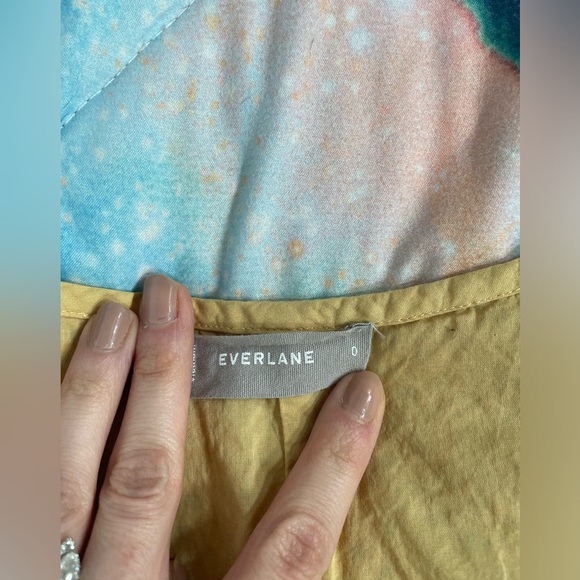 Everlane Eyelet Tank in Golden Hour - Picture 7 of 8